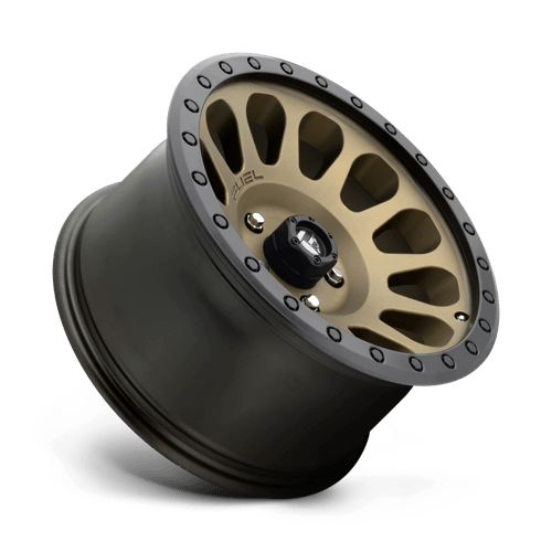 17x9 fuel off-road d600 vector matte bronze black bead ring wheel 6x5.5 bolt pattern 12mm offset