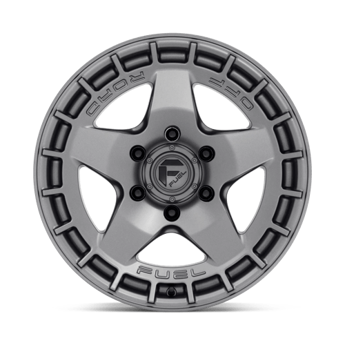 20x9 fuel off-road d734 warp matte gunmetal wheel 6x5.5 bolt pattern 1mm offset