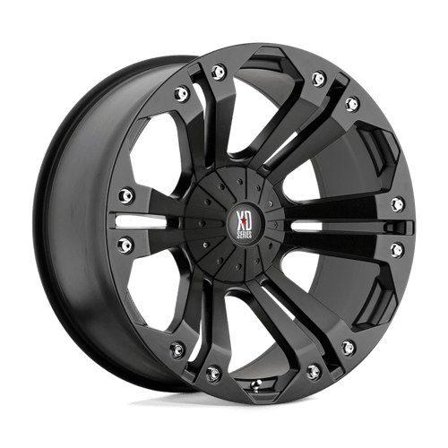 18x9 xd wheels xd778 monster matte black wheel 6x5.5 bolt pattern 12mm offset