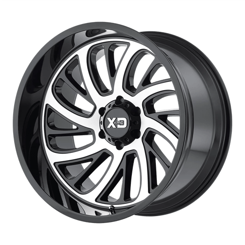 20x10 xd wheels xd826 surge gloss black w machined face wheel 6x5.5 bolt pattern 24mm offset