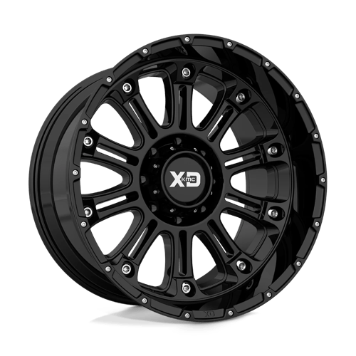 17x9 xd wheels xd829 hoss ii gloss black wheel 6x5.5 bolt pattern 18mm offset