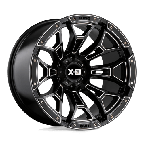 20x10 xd wheels xd841 boneyard gloss black milled wheel 6x5.5 bolt pattern 18mm offset