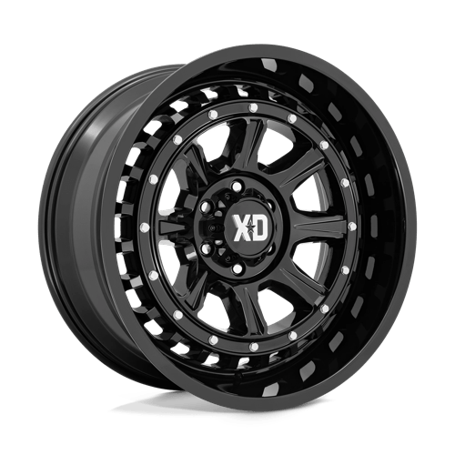 22x10 xd wheels xd866 outlander gloss black wheel 6x5.5 bolt pattern 36mm offset