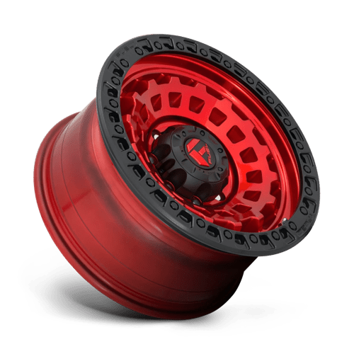18x9 fuel off-road d632 zephyr candy red black bead ring wheel 6x5.5 bolt pattern 1mm offset