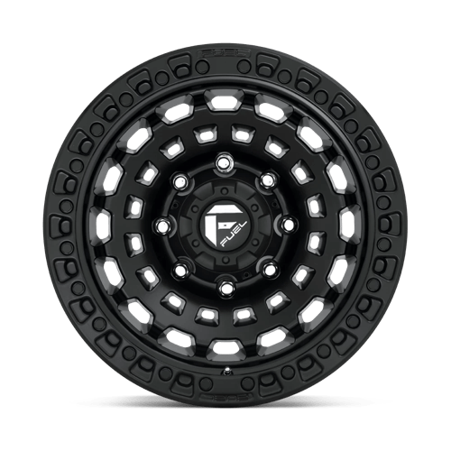 17x9 fuel off-road d633 zephyr matte black wheel 6x5.5 bolt pattern 1mm offset