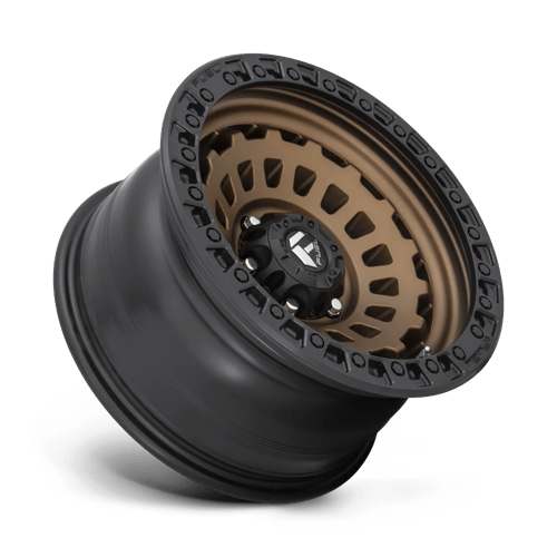 17x9 fuel off-road d634 zephyr matte bronze black bead ring wheel 6x5.5 bolt pattern 12mm offset