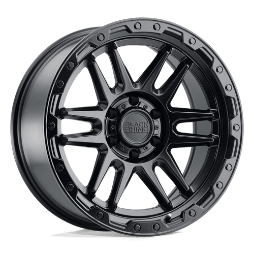 20x9 black rhino hard alloys apc apache matte black w black bolts wheel 6x5.5 bolt pattern 18mm offset