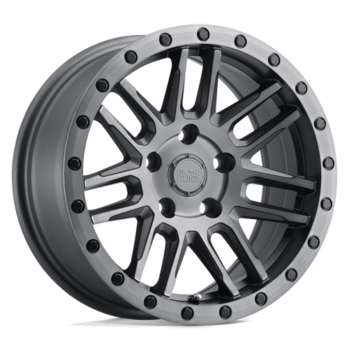 20x9 5 black rhino hard alloys ach arches matte brushed gunmetal blk blt wheel 6x5.5 bolt pattern 12mm offset