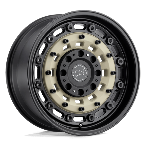 20x9 5 black rhino hard alloys ars arsenal sand on black wheel 6x5.5 bolt pattern 12mm offset
