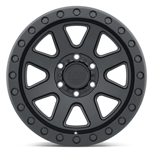 20x9 black rhino hard alloys bkr baker matte black wheel 6x5.5 bolt pattern 12mm offset
