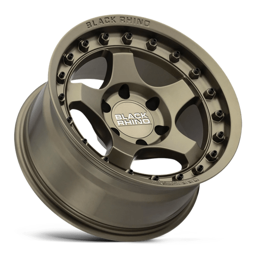 18x9 black rhino hard alloys btm bantam matte bronze wheel 6x5.5 bolt pattern 12mm offset
