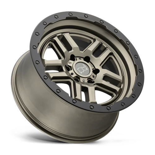 20x9 5 black rhino hard alloys btw barstow matte bronze w m black ring wheel 6x5.5 bolt pattern 12mm offset