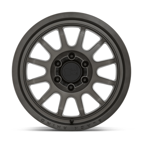 17x9 black rhino hard alloys rpd rapid matte brushed gunmetal wheel 6x5.5 bolt pattern 12mm offset
