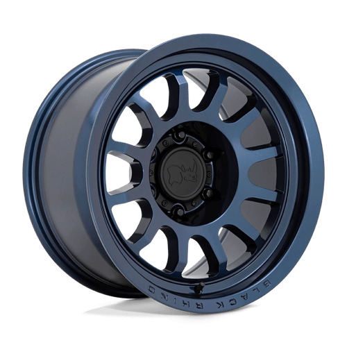18x9 black rhino hard alloys rpd rapid midnight blue wheel 6x5.5 bolt pattern 12mm offset