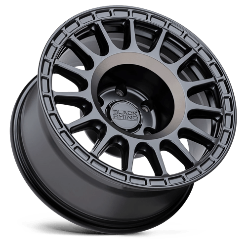 18x8 5 black rhino hard alloys snd sandstorm semi g black w mach dark ring wheel 6x5.5 bolt pattern 0mm offset