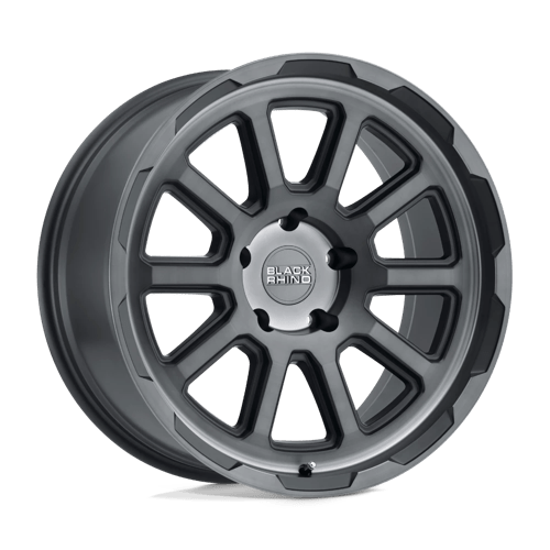 20x9 5 black rhino hard alloys chs chase brushed gunmetal wheel 6x5.5 bolt pattern 18mm offset