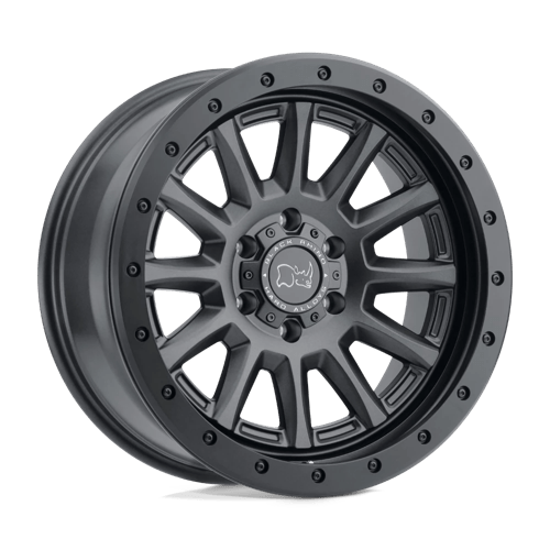 20x9 black rhino hard alloys dgr dugger gun black wheel 6x5.5 bolt pattern 0mm offset