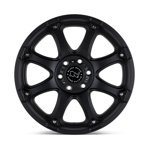 20x9 black rhino hard alloys gla glamis matte black wheel 6x5.5 bolt pattern 12mm offset
