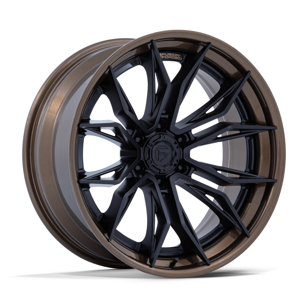 20x9 fuel off-road fc404 mutiny matte black w gloss bronze lip wheel 6x5.5 bolt pattern 1mm offset