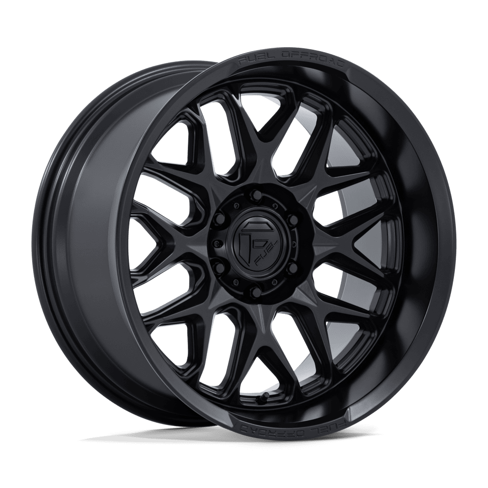 22x10 fuel off-road fc904 lynx blackout wheel 6x5.5 bolt pattern 18mm offset