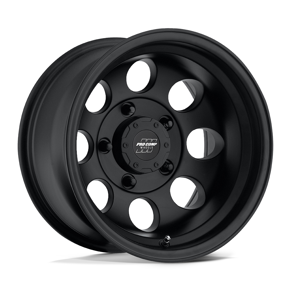 17x9 pro comp alloys pa69 vintage flat black wheel 6x5.5 bolt pattern 6mm offset