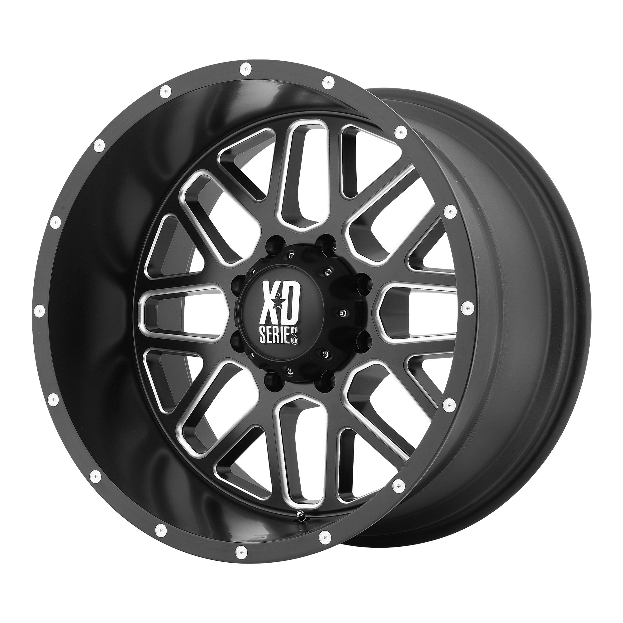 20x9 xd wheels xd818 heist satin black milled w btcc wheel 6x5.5 bolt pattern 18mm offset