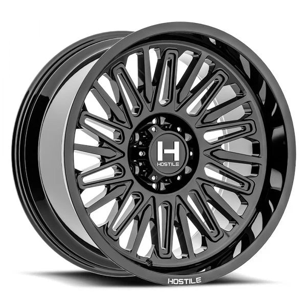20x10 hostile wheels h143 rampage asphalt wheel 6x5.5 bolt pattern 19mm offset