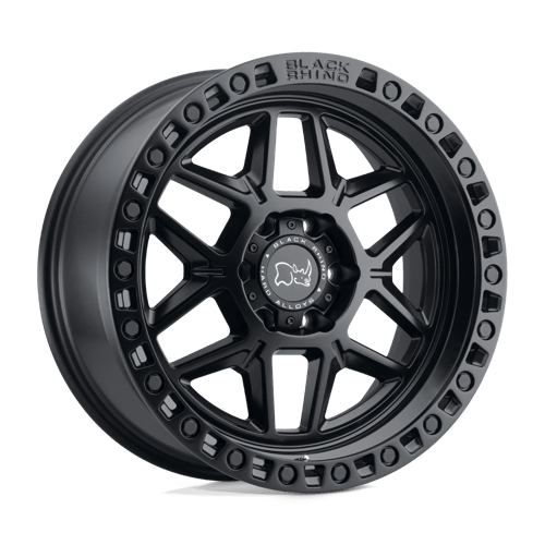 20x9 black rhino hard alloys kls kelso matte black wheel 6x5.5 bolt pattern 0mm offset
