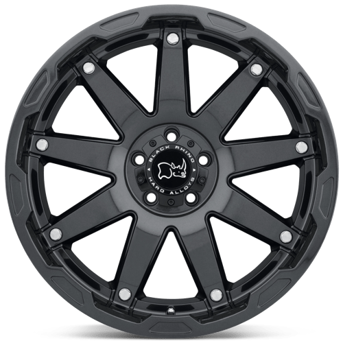20x9 5 black rhino hard alloys ocn oceano gloss gun black w ss bolts wheel 6x5.5 bolt pattern 12mm offset