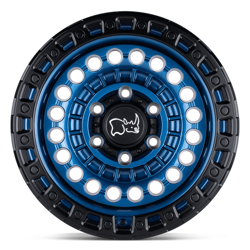 17x8 5 black rhino hard alloys stn sentinel cobalt blue w black ring wheel 6x5.5 bolt pattern 10mm offset