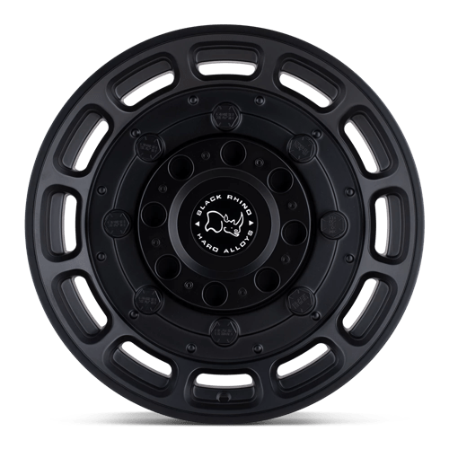 20x9 5 black rhino hard alloys whg warthog matte black wheel 6x5.5 bolt pattern 18mm offset