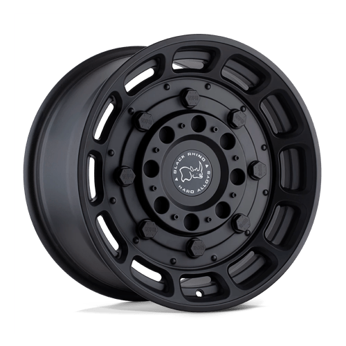 20x9 5 black rhino hard alloys whg warthog matte black wheel 6x5.5 bolt pattern 18mm offset