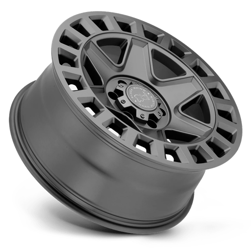 17x9 black rhino hard alloys yrk york matte gunmetal wheel 6x5.5 bolt pattern 12mm offset