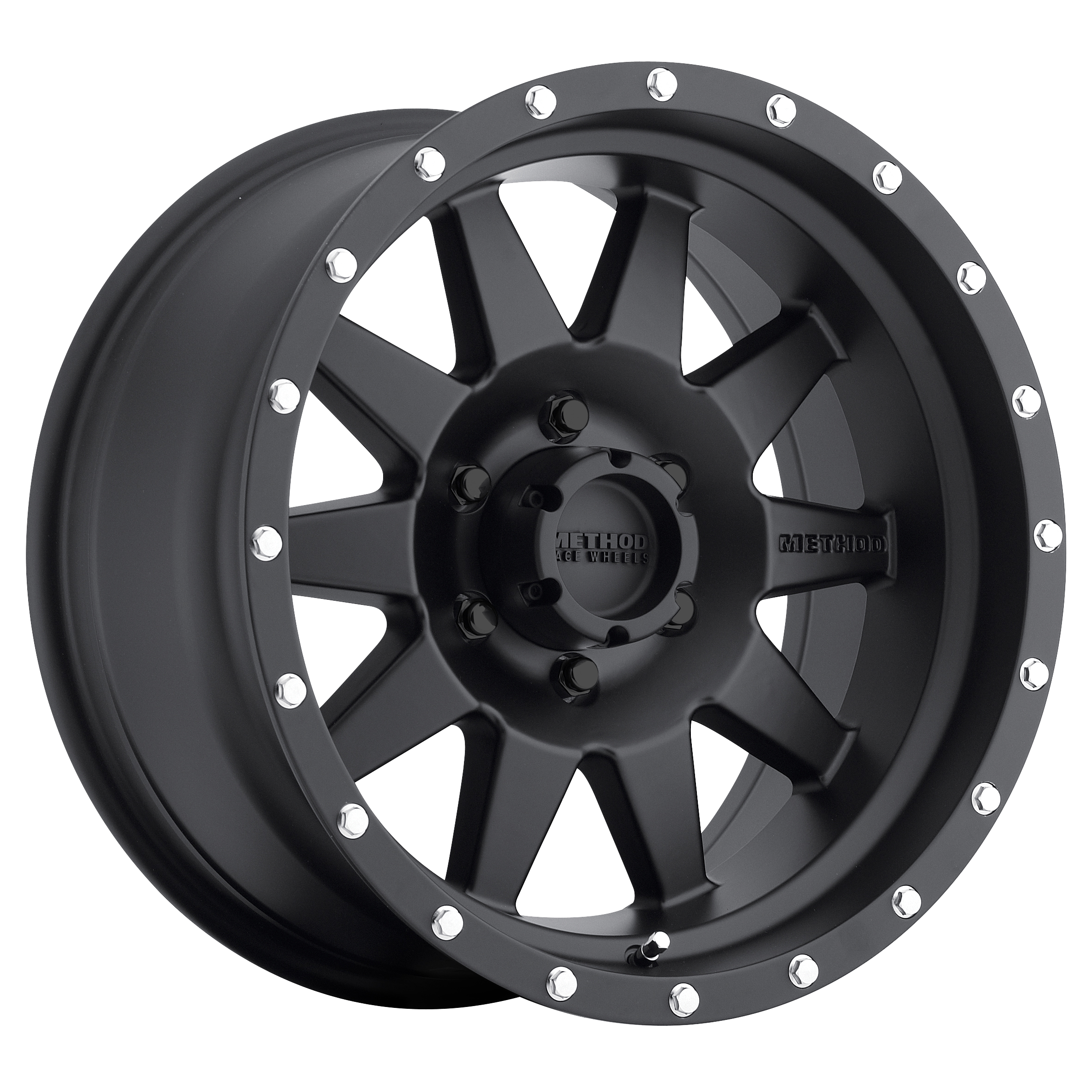 16x8 method race wheels mr301 the standard black wheel 6x5.5 bolt pattern 0mm offset