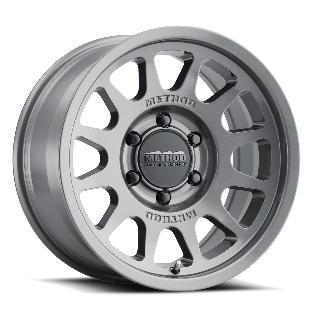 16x8 method race wheels mr703 bead grip titanium wheel 6x5.5 bolt pattern 0mm offset