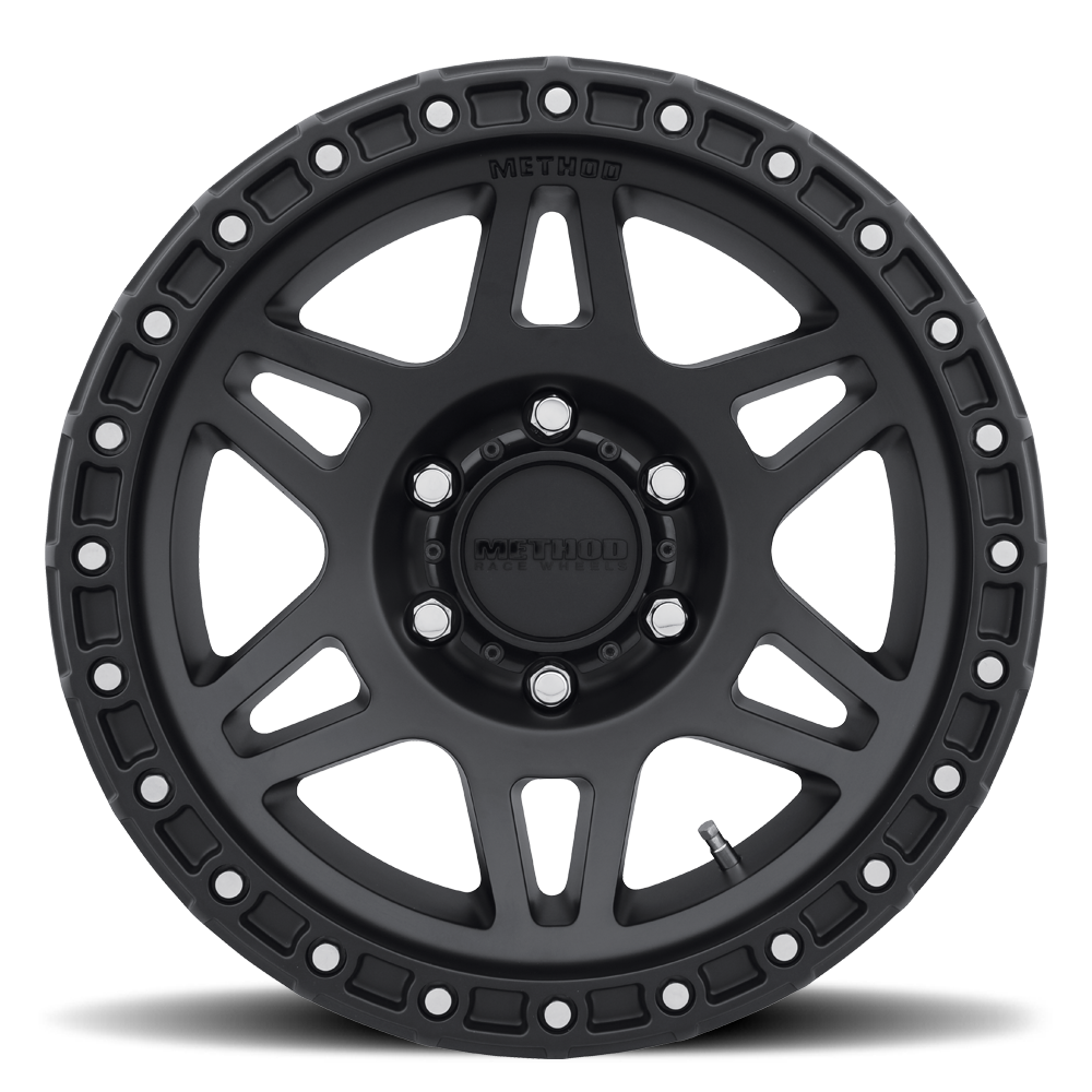 17x8 5 method race wheels mr312 black wheel 6x5.5 bolt pattern 0mm offset