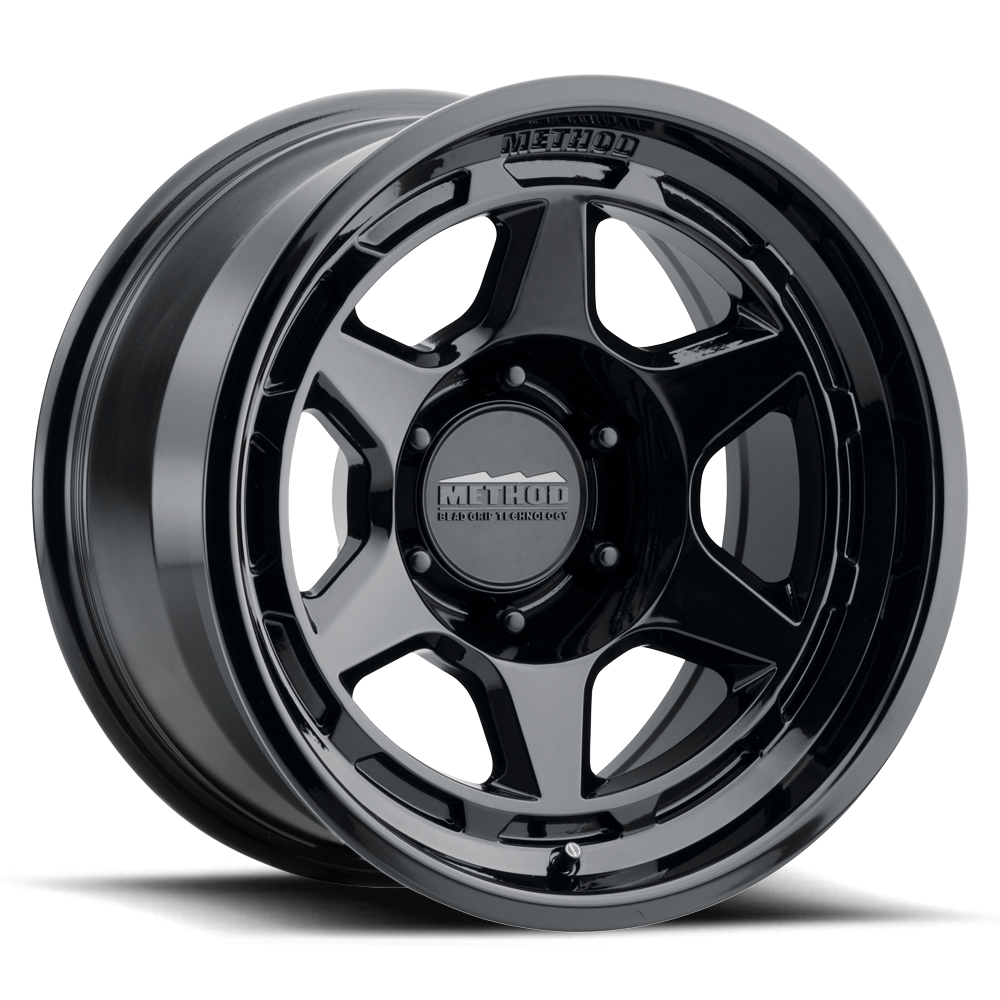 17x9 method race wheels mr708 bead grip black wheel 6x5.5 bolt pattern 38mm offset