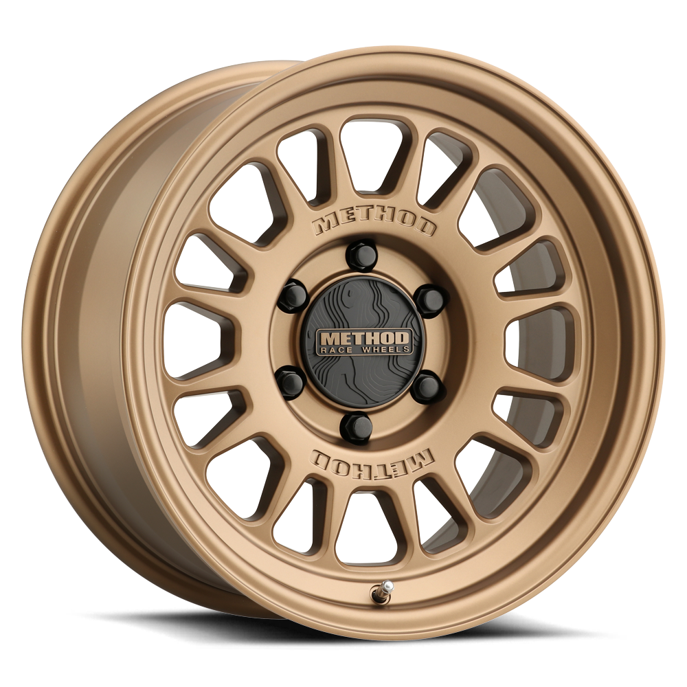 18x9 method race wheels mr318 bronze wheel 6x5.5 bolt pattern 0mm offset