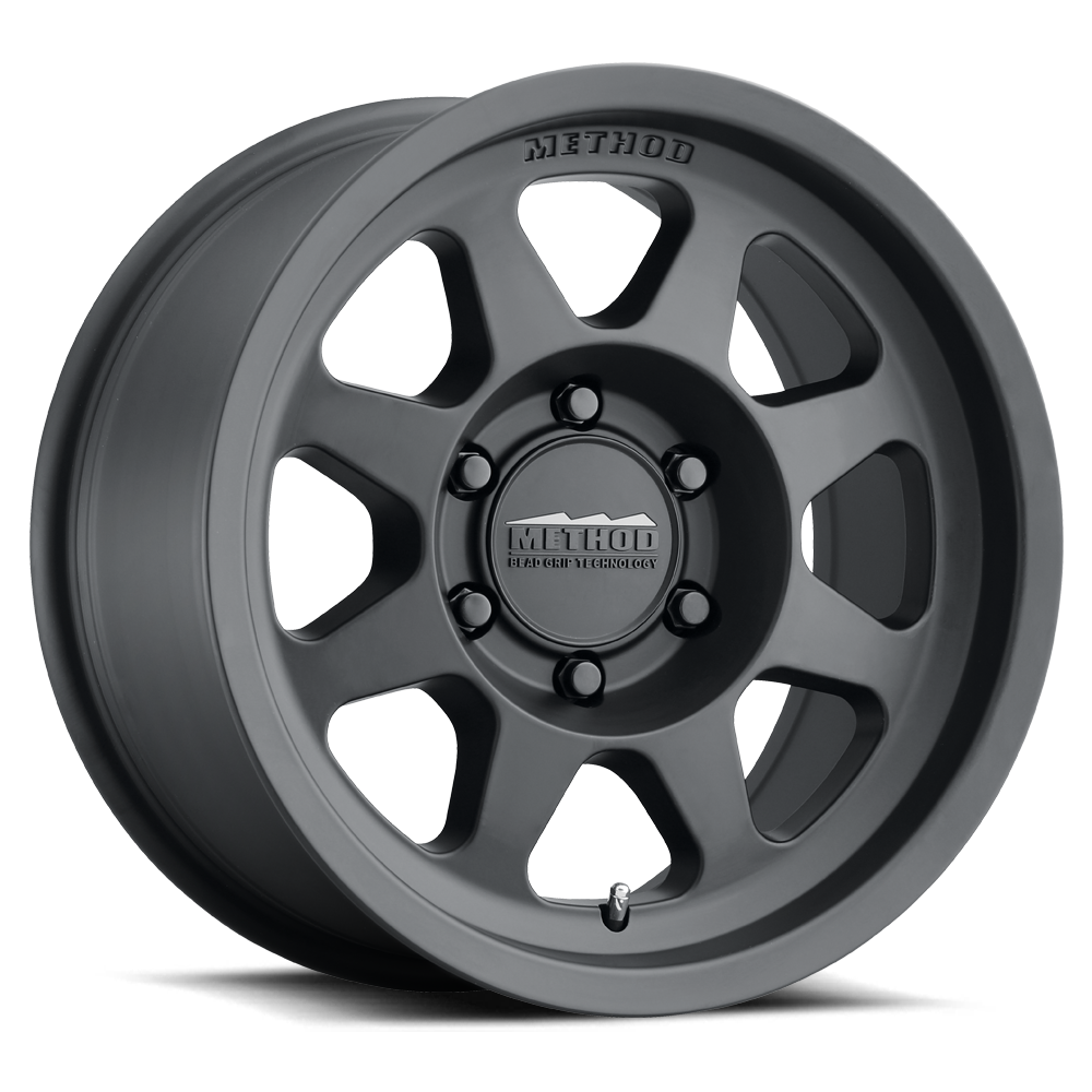 18x9 method race wheels mr701 bead grip black wheel 6x5.5 bolt pattern 18mm offset
