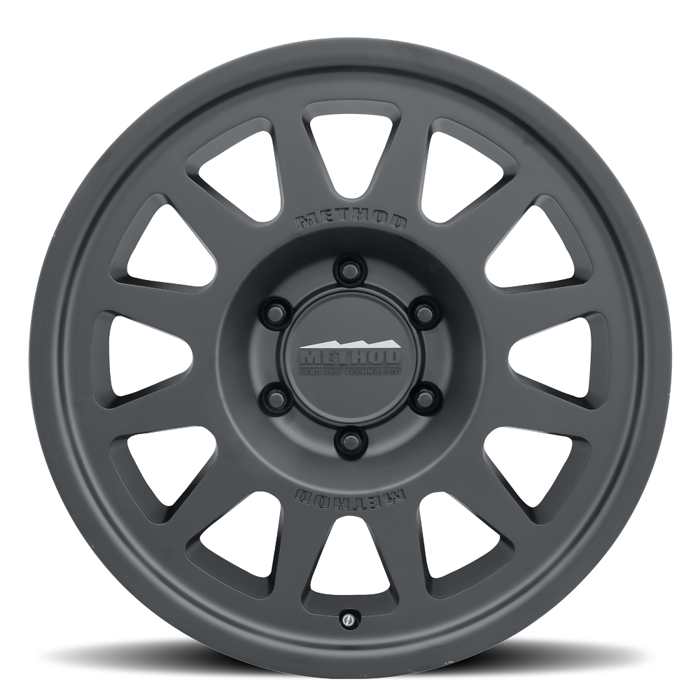 18x9 method race wheels mr703 bead grip hd black wheel 6x5.5 bolt pattern 40mm offset