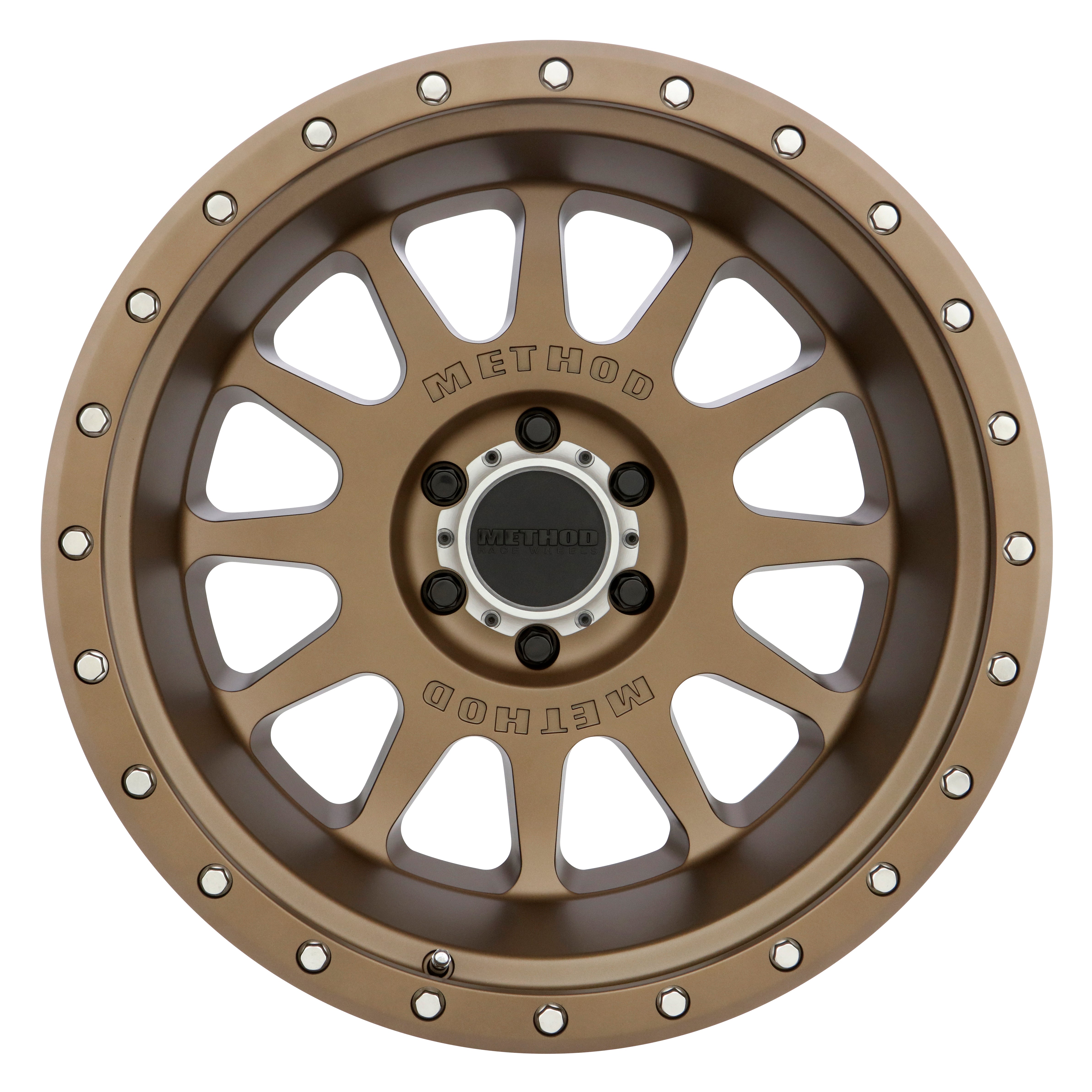 20x10 method race wheels mr605 nv bronze wheel 6x5.5 bolt pattern 24mm offset