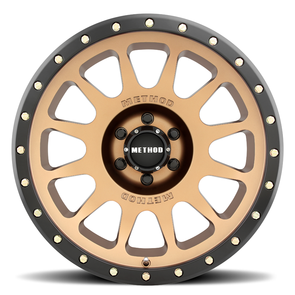 20x9 method race wheels mr305 nv bronze wheel 6x5.5 bolt pattern 18mm offset