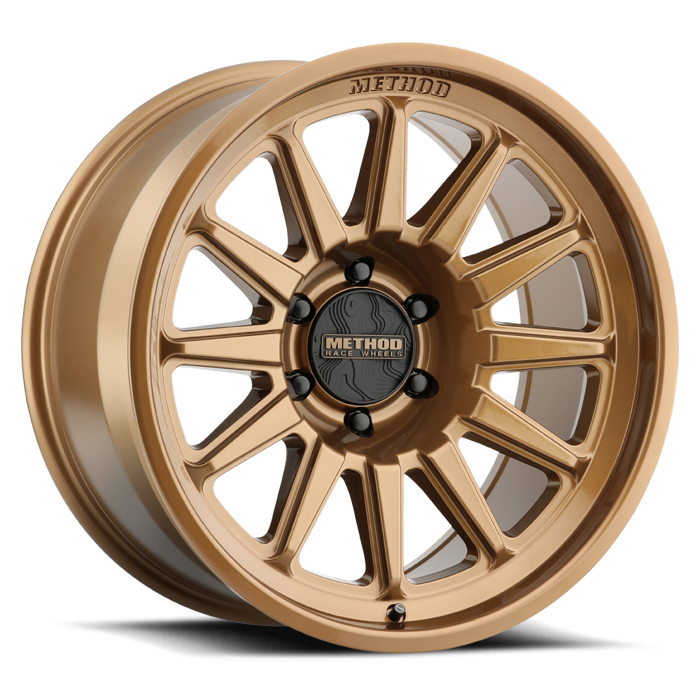 20x9 method race wheels mr323 bronze wheel 6x5.5 bolt pattern 12mm offset