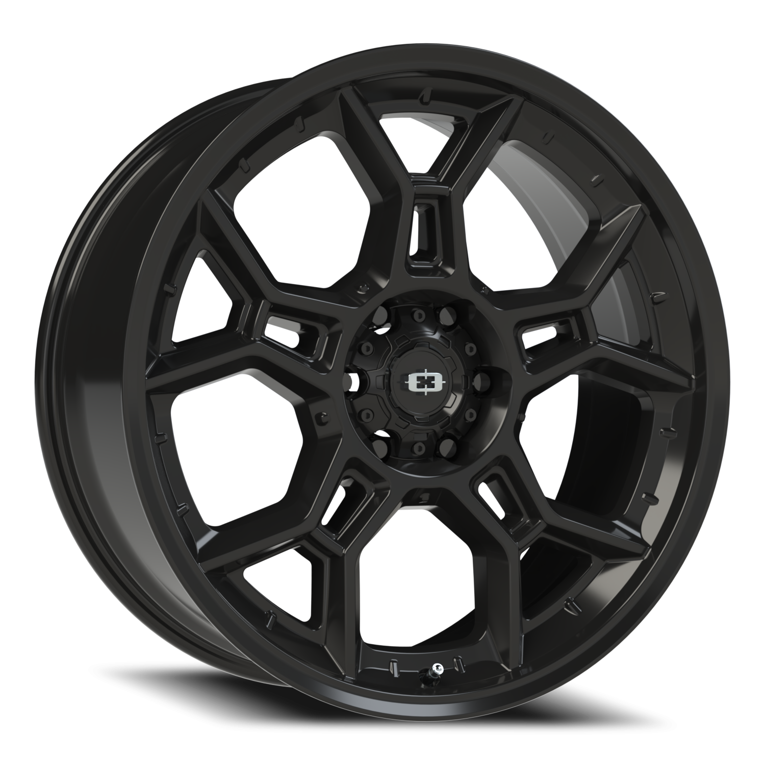 22x9 Vision 315 Sedona Gloss Black Wheel 6x5.5 Bolt Pattern 18mm Offset
