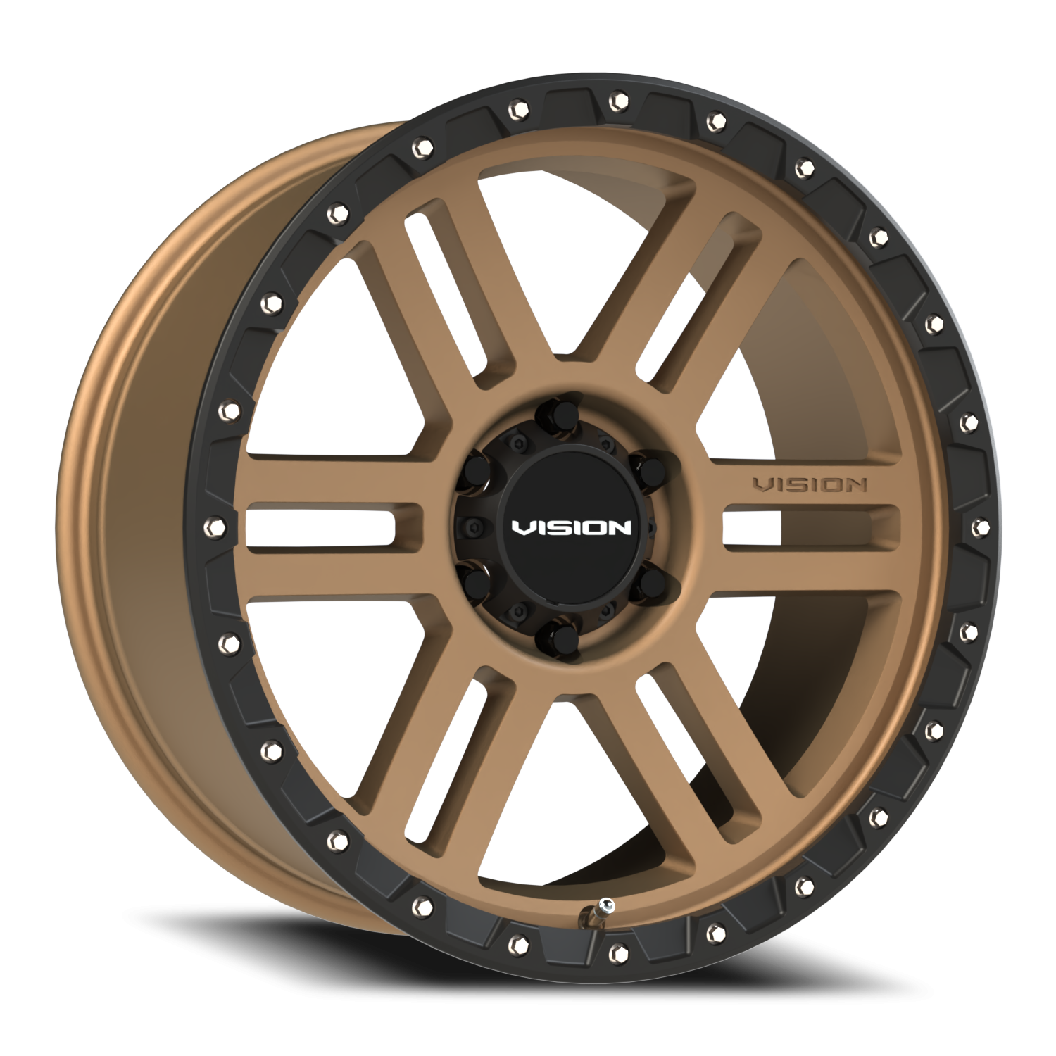 20x9 Vision 354 Manx 2 Bronze Wheel 6x5.5 Bolt Pattern 12mm Offset