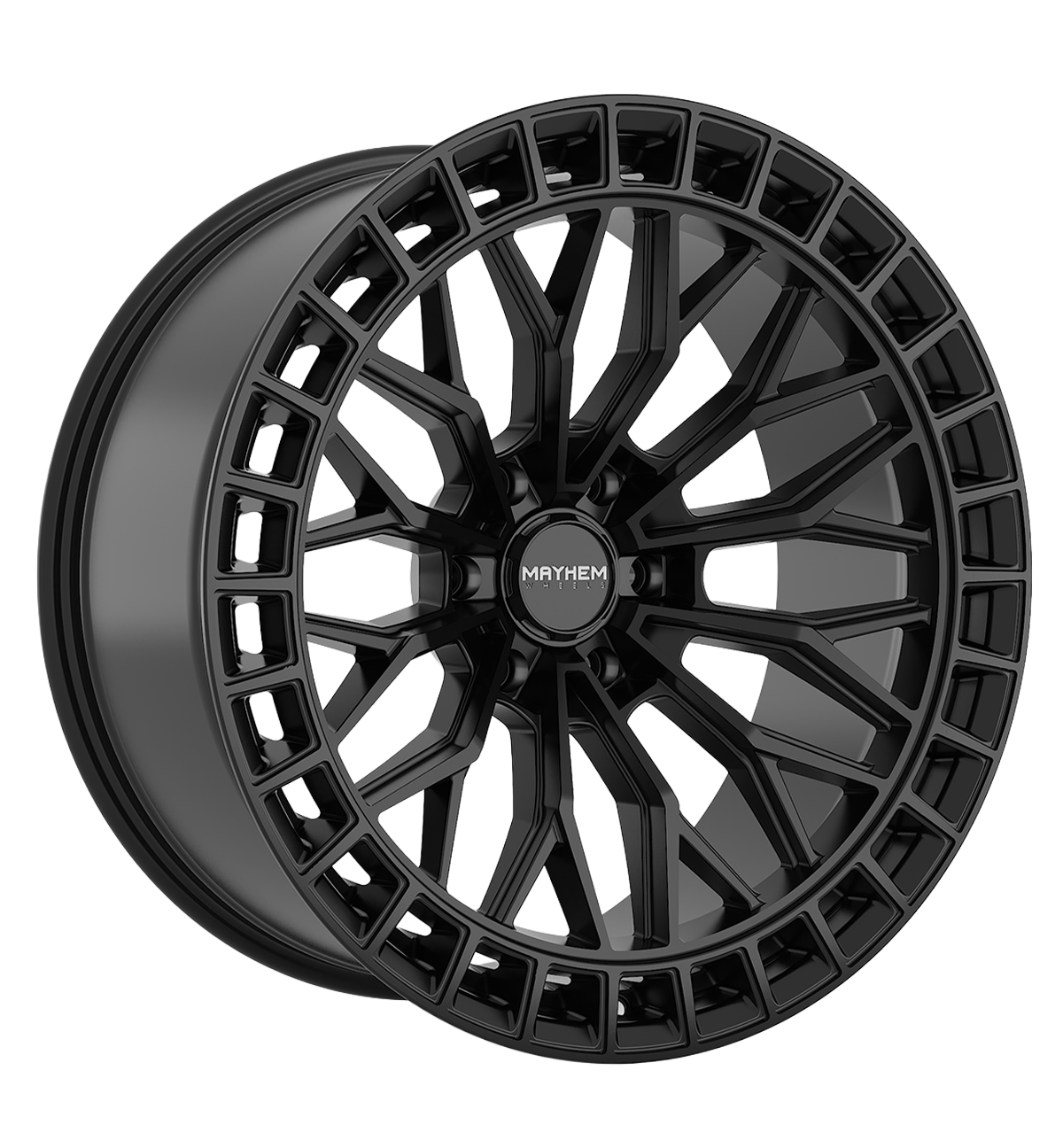 20x9 mayhem horizon gloss black wheel 6x5.5 bolt pattern 0mm offset