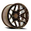 20x9 Arena A133 Rampage Smoked Bronze Wheel 6x5.5 Bolt Pattern 0mm Offset