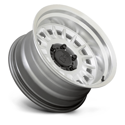 17x9 black rhino hard alloys als aliso gloss silver w mirror cut wheel 6x5.5 bolt pattern 38mm offset
