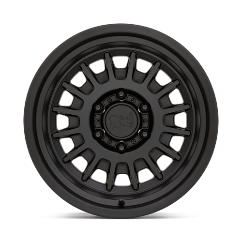 16x8 black rhino hard alloys als aliso matte black wheel 6x5.5 bolt pattern 0mm offset
