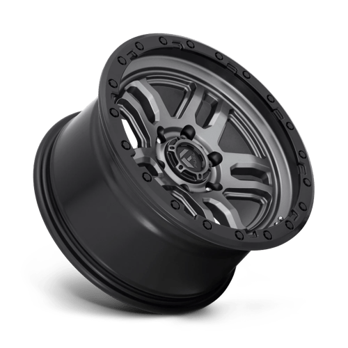 18x9 fuel off-road d701 ammo matte gunmetal black bead ring wheel 6x5.5 bolt pattern 20mm offset